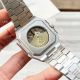NEW Copy Patek Philippe Cubitus Green Embossed Dial Steel Watches (7)_th.jpg